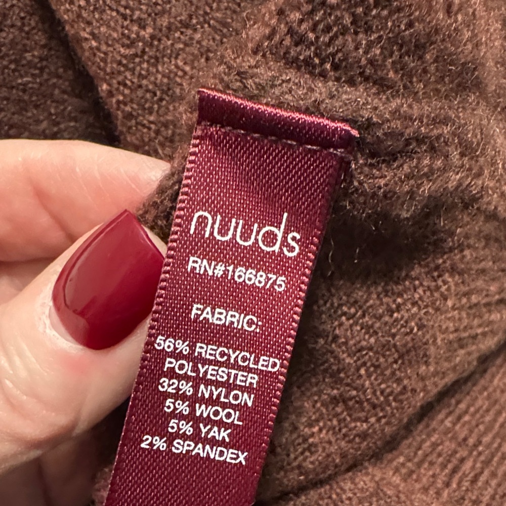 Nuuds v-neck Sweater oversized - Picture 6 of 6